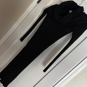 Elegant Black Women's Sweater dress